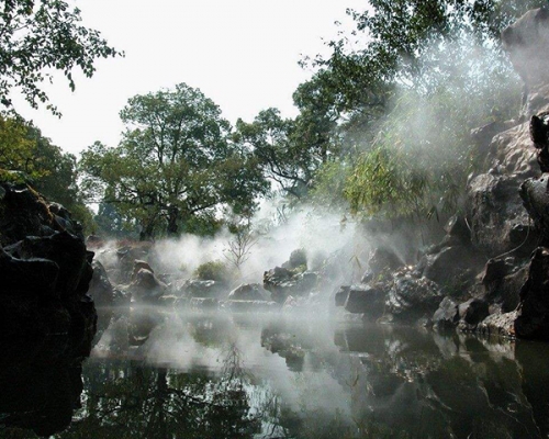 假山景觀噴霧